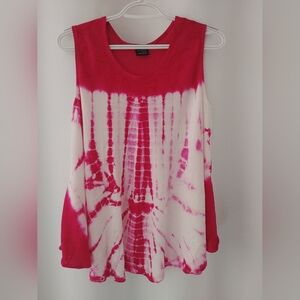Women's Tie-Dye Sleeveless Top